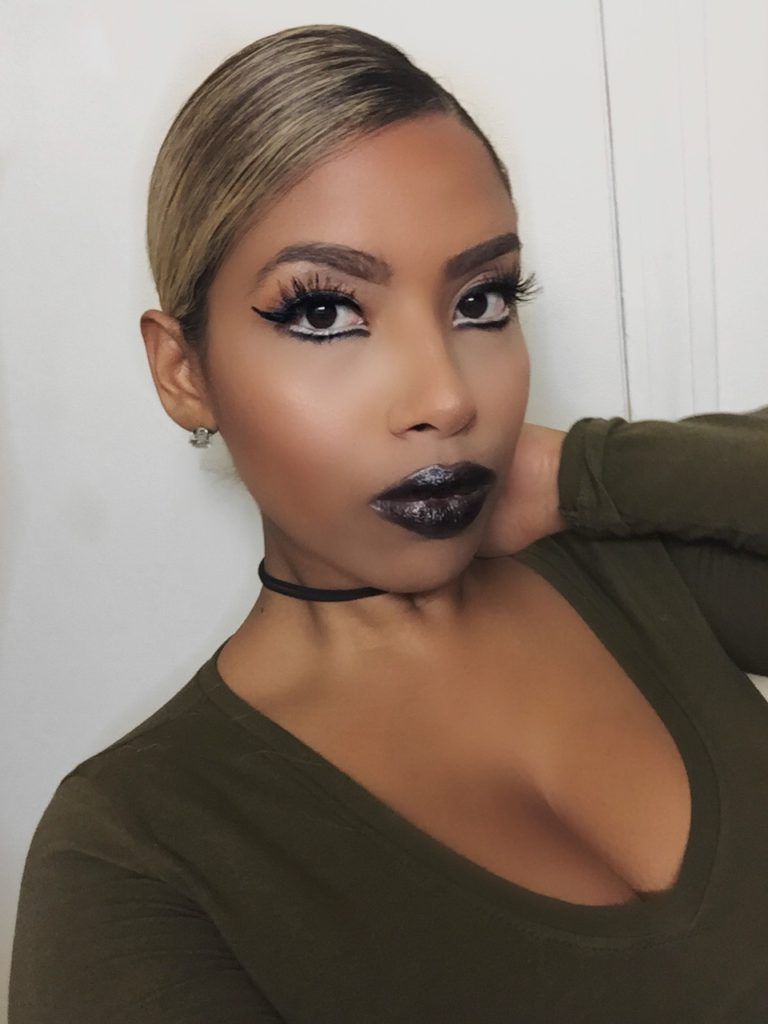 Dark lips