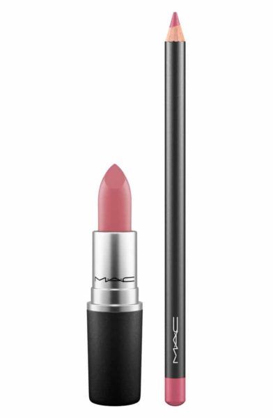 MAC TAUPE LIP PENCIL & LIPSTICK