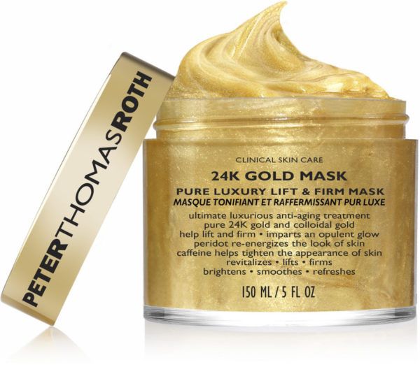 karrueche skin care makeup tips 24k gold mask peter thomas roth firm lift