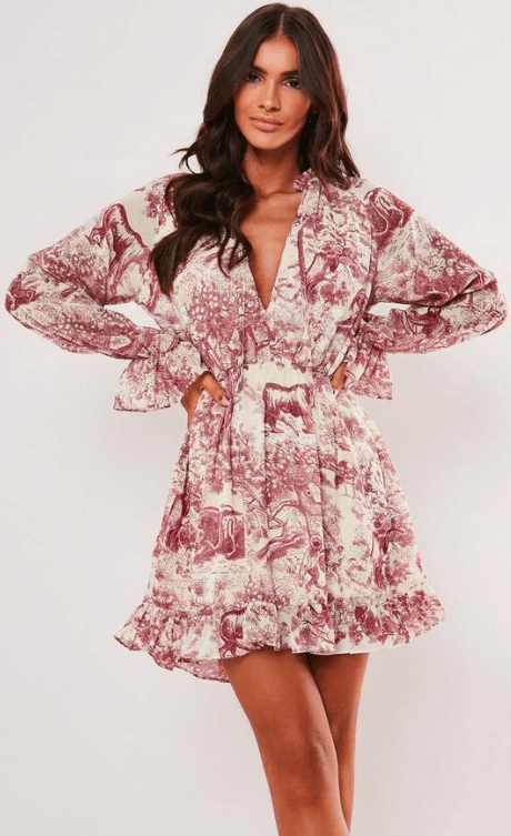 short floral dresses