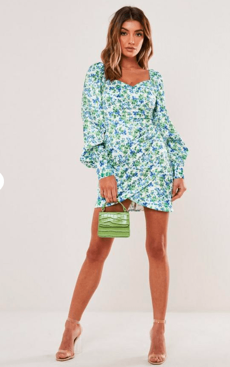 short floral dresses