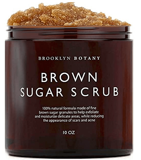 Exfoliating sugar scrub