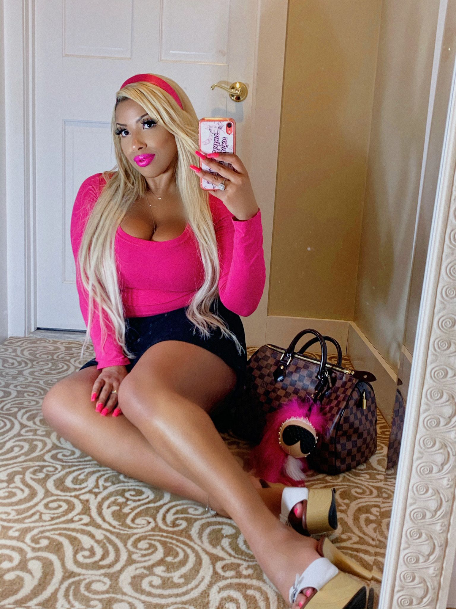 High Waisted Skater Skirt