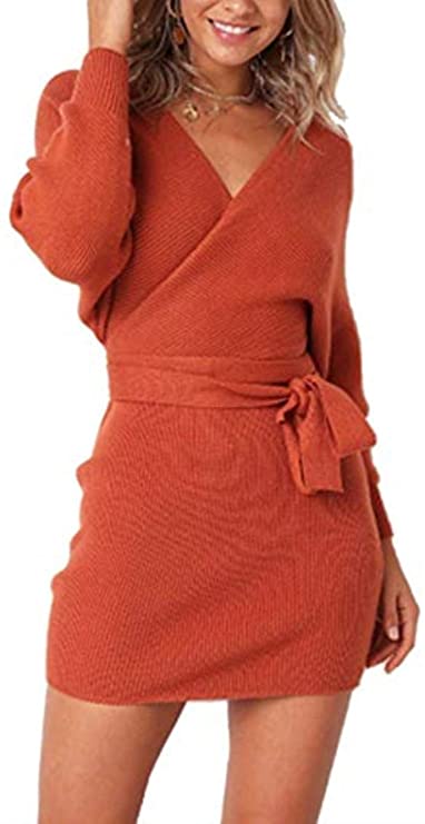 sweater dresses on amazon