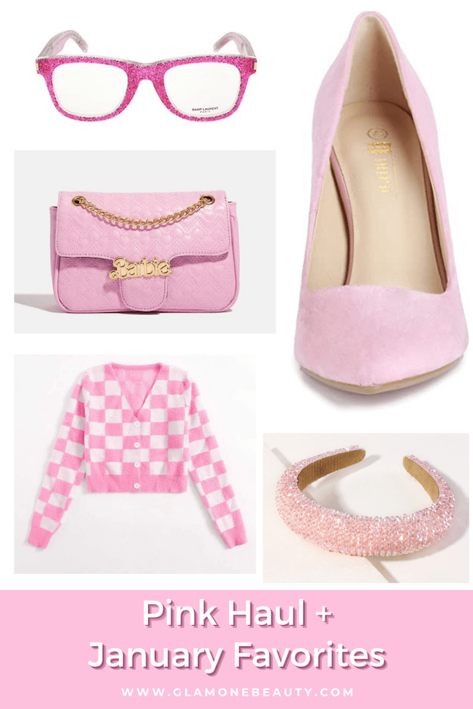 Pink Haul and January Favorites ClaudiaGlamOne